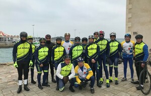 Décembre 2022 - Merci aux cyclos qui ont participé tout au long de la journée du 03 décembre au Téléthon organisé par la ville du Croisic. Vous étiez une trentaine de cyclos à pédaler malgré la température très basse !