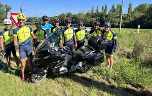 09 août - Mercredicienne en direction de Saint- Martin-Sur-Oust.
Les participants (9 cyclos sur le 150 km et 7 cyclos sur le 134 km) ont appréciés cette belle sortie avec une pause dans un petit resto sympa à Sévérac.