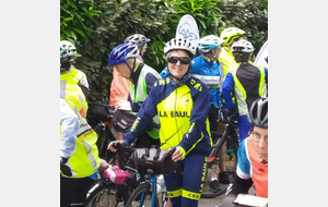 06 2024 - Marie Paule a participé au voyage itinérant de Nantes à Paris organisé dans le cadre de l'année olympique